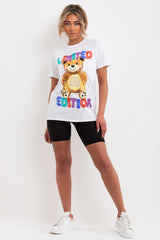 teddy bear oversized t shirt womens