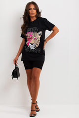 womens t shirt with wild thang graphic t shirt