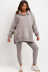 womens oversized hoodie and leggings co ord set