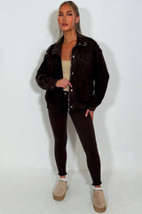 womens zara suede jacket uk 