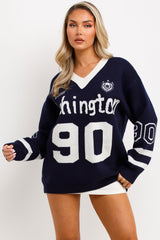 knitted jumper for womens long sleeve knitwear styledup