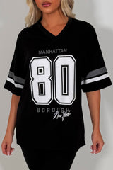 womens oversized t shirt everyday casual outfit styledup uk