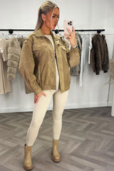 womens suede jacket zara uk styled up 