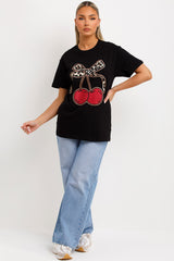 cherry t shirt womens