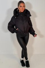 puffer padded winter jacket for womens alo uk
