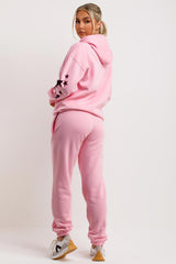 womens tracksuit zip hoodie and joggers set