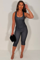 capri pants and corset top co ord set polka dot print styledup summer festival holiday outfits uk