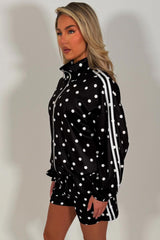 polka dot top and shorts two piece co ord set summer holiday outfit styledup uk