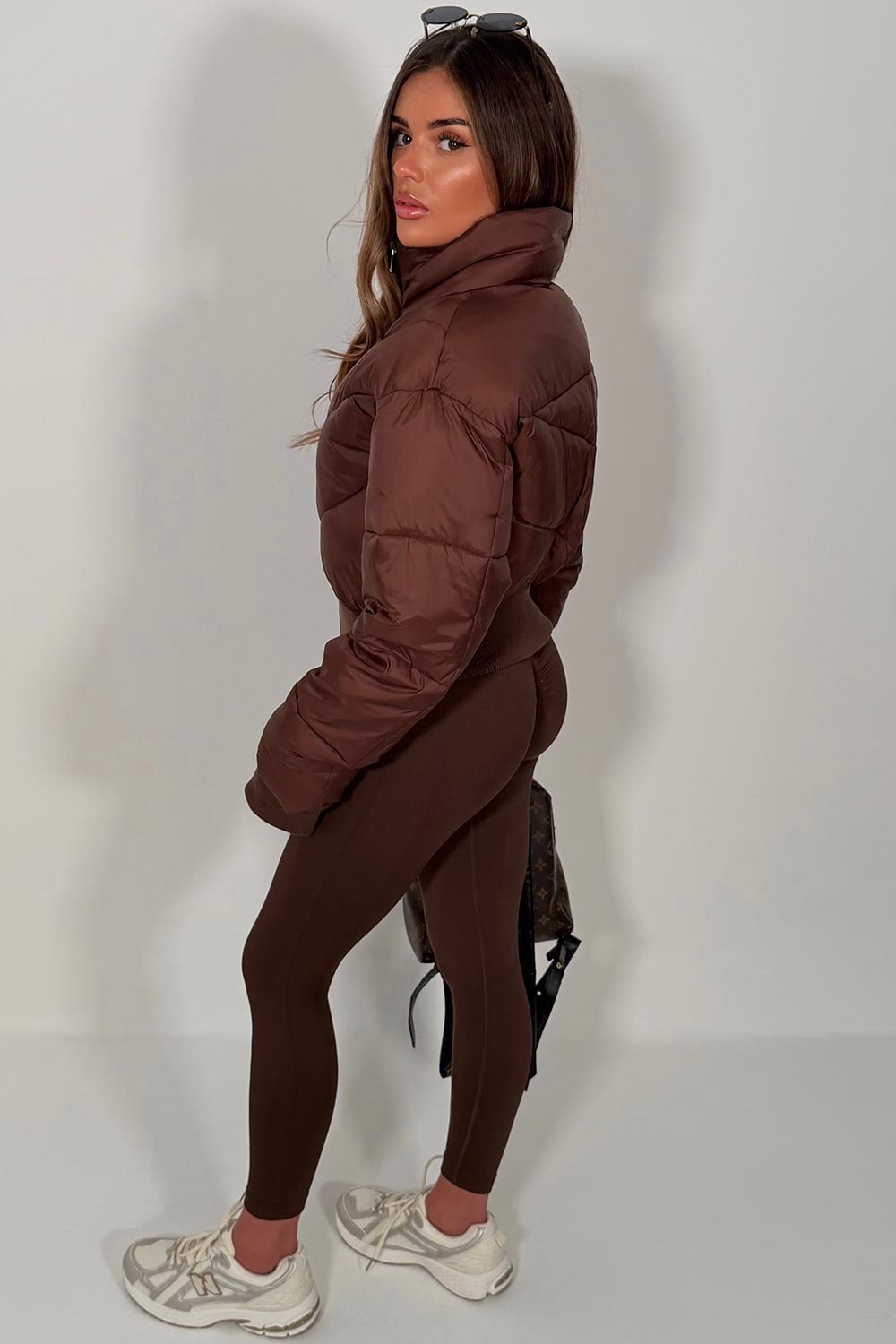 cropped atmosphere puffer jacket womens alo yoga uk