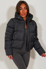 womens zara puffer jacket