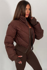 cropped atmosphere puffer alo yoga uk sale