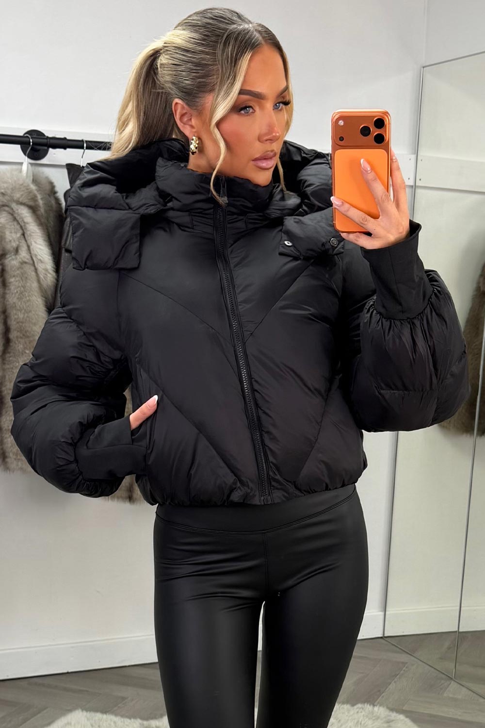 padded puffer winter jacket styledup uk