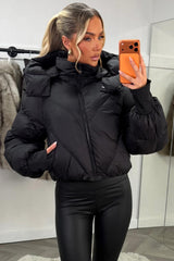 padded puffer winter jacket styledup uk