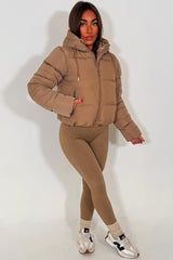 zara womens beige winter jacket sale