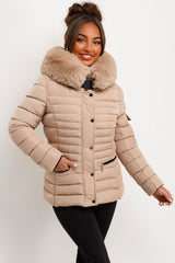 padded puffer jacket womens uk