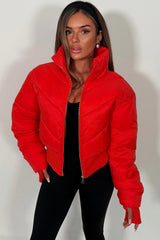 crop atmosphere puffer jacket womens alo yoga uk