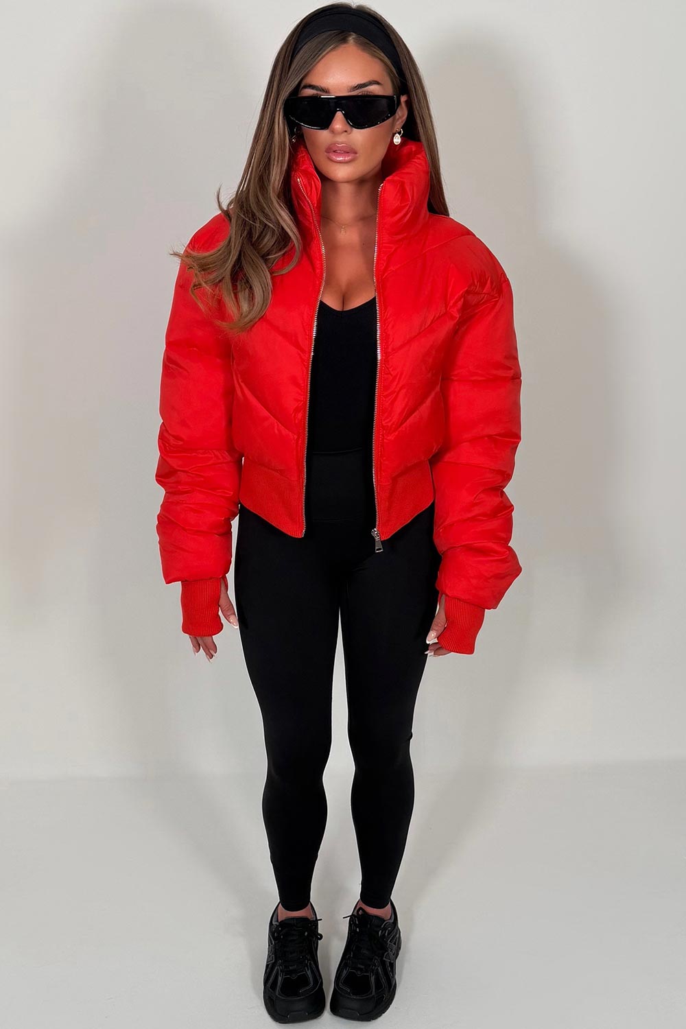 crop puffer jacket alo yoga uk sale 