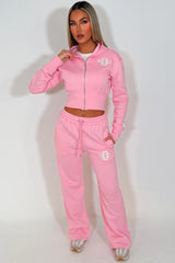 womens zara tracksuit set couture club