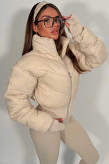 cropped atmosphere puffer jacket womens alo yoga uk