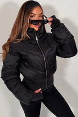 crop atmosphere puffer jacket womens alo yoga uk