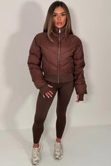 crop atmosphere puffer jacket womens alo yoga uk