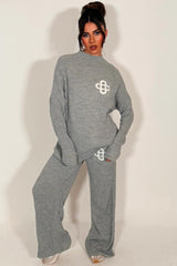 couture club knitted lounge set womens uk styledup