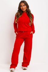 button up long sleeve top and trousers two piece co ord set molly mae