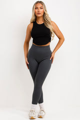womens thick rib bum lifting yoga leggings lululemon uk 