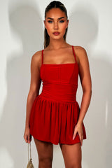 red christmas party dress styledup