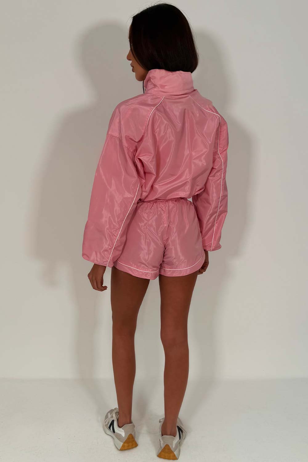 womens short tracksuit summer holiday outfit styledup