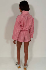 womens short tracksuit summer holiday outfit styledup