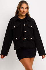 boucle coat