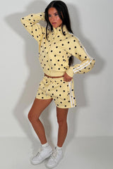 womens short tracksuit summer holiday airport outfit styledup