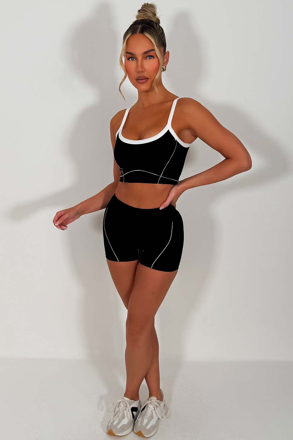 womens shorts and top co ord set styledup uk