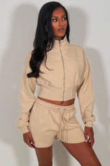 womens shorts tracksuit summer lounge set everyday outfit styledup uk