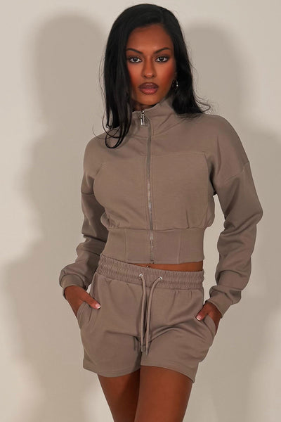 womens zara short tracksuit styledup uk