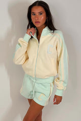 womens zara loungewear set shorts tracksuit