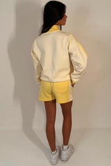 zara womens shorts tracksuit airport outfit uk