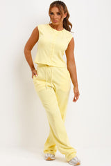 button up sleeveless top and trousers co ord set molly mae set styledup sale uk
