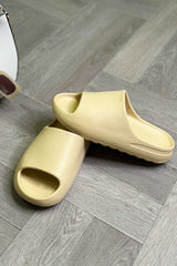 womens yeezy sliders with ribbed sole uk