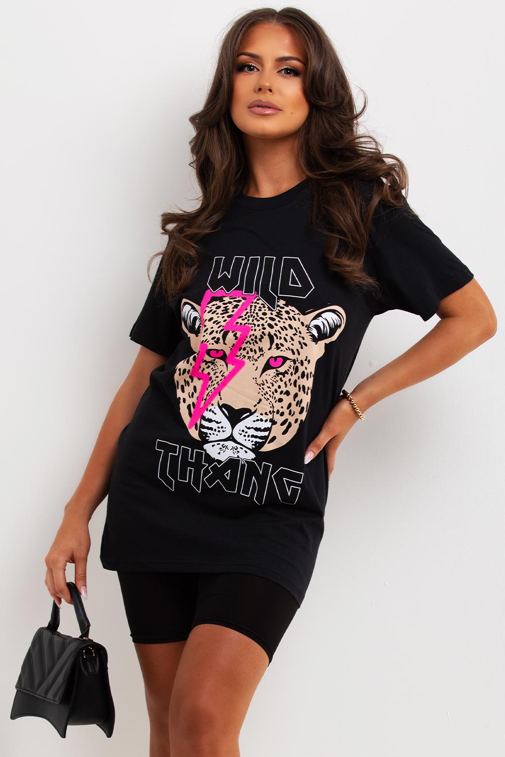 womens t shirt with wild thang graphics