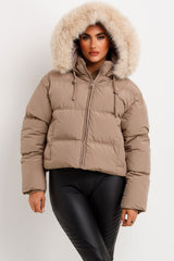 zara jacket with fur hood for winter