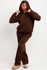 cross tracksuit loungewear set womens styledup