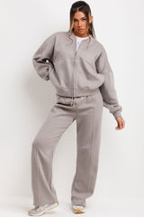 womens tracksuit set three piece loungewear set