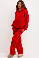 womens crucifix hoodie and joggers 