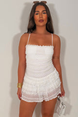 white summer holiday festival dress styledup uk