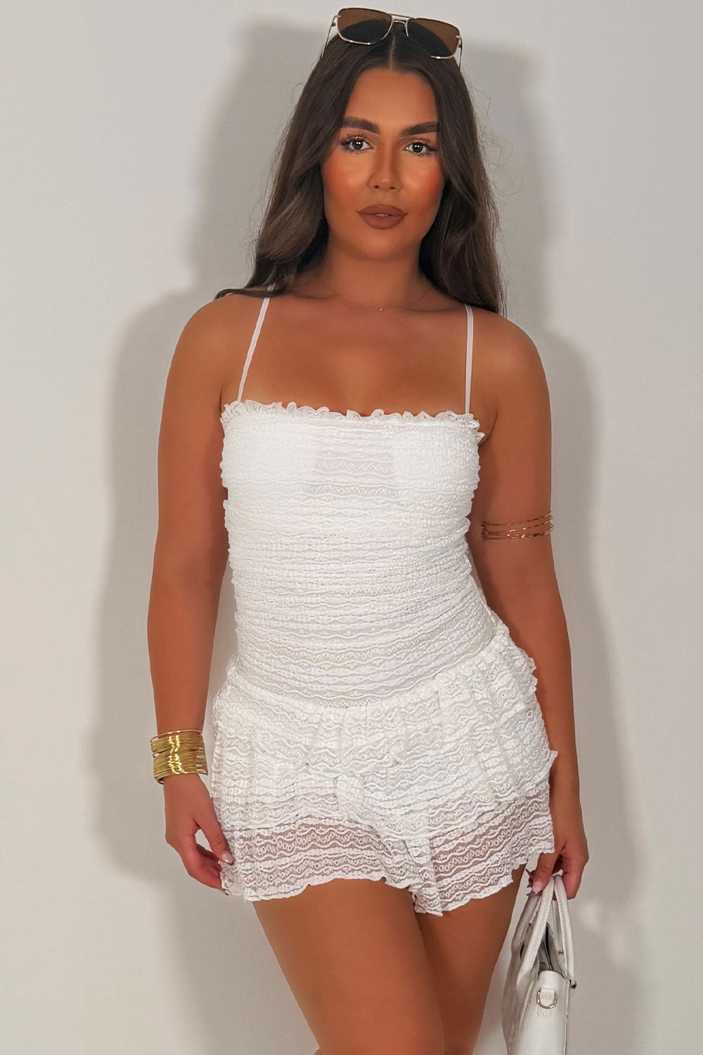 summer holiday dress white styledup uk