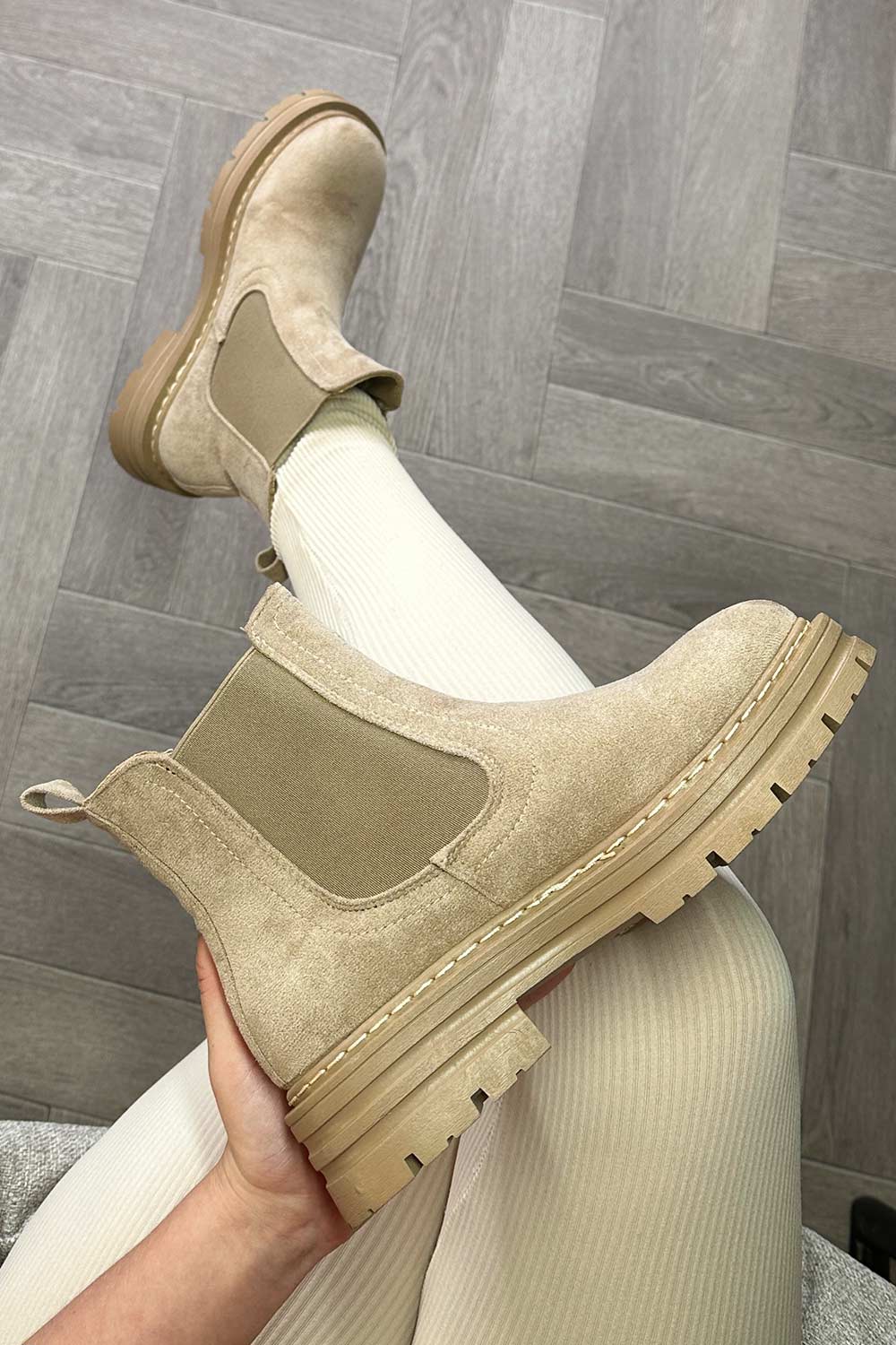 suede chelsea ankle boots uk