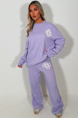 couture club knitted lounge set womens uk styledup
