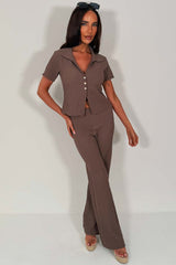 zara womens trousers and top co ord set styledup